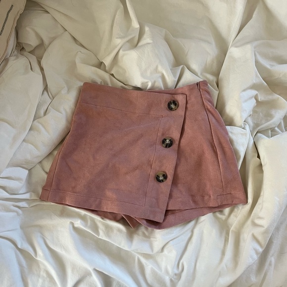 Pacsun Light Pink Skirt/Shorts - Picture 1 of 3